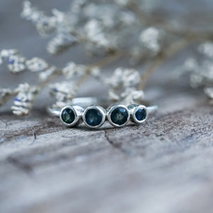 Blue Sapphire Ring - Gardens of the Sun | Ethical Jewelry