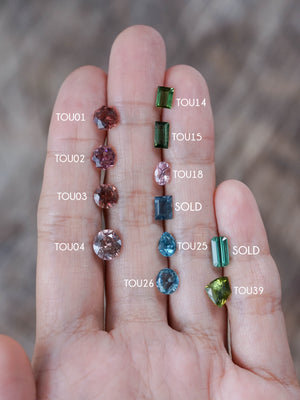 Custom Tourmaline Ring in Gold