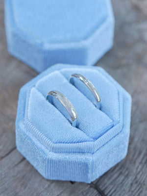 Wabi Sabi Organic Wedding Band in Silver - Gardens of the Sun | Ethical Jewelry