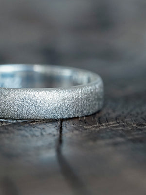 Stardust Wedding Band in Silver