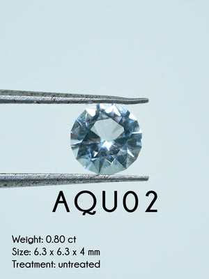 Custom Aquamarine Ring in Gold - Gardens of the Sun | Ethical Jewelry