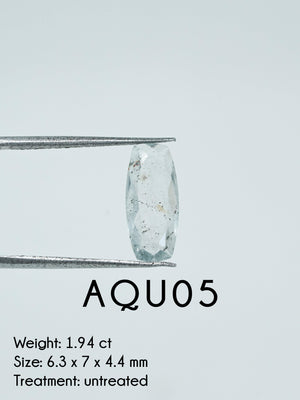 Custom Aquamarine Ring in Gold - Gardens of the Sun | Ethical Jewelry