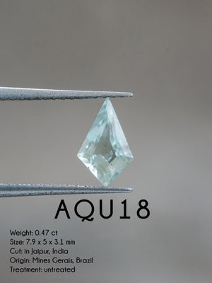 Custom Aquamarine Ring in Gold - Gardens of the Sun | Ethical Jewelry