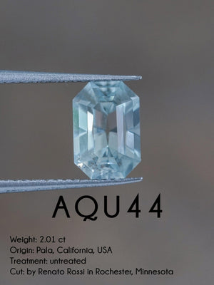 Custom Aquamarine Ring in Gold - Gardens of the Sun | Ethical Jewelry