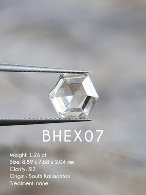 Custom Brilliant Cut Hexagon Diamond Ring - Gardens of the Sun | Ethical Jewelry