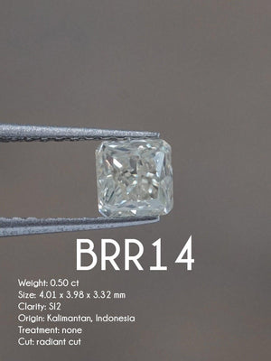 Custom Radiant Diamond Ring in Gold - Gardens of the Sun | Ethical Jewelry