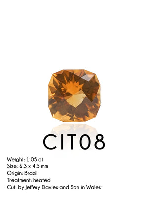 Custom Citrine Ring in Gold - Gardens of the Sun | Ethical Jewelry