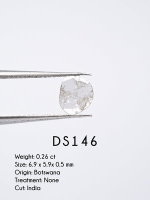 Custom Diamond Slice Ring in Gold - Gardens of the Sun | Ethical Jewelry