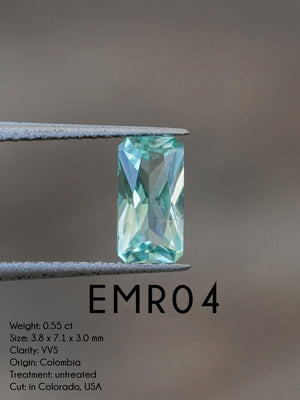 Custom Emerald Ring in Gold - Gardens of the Sun | Ethical Jewelry