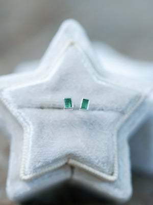 Emerald Earrings - Gardens of the Sun | Ethical Jewelry
