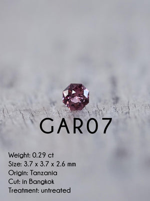 Custom Garnet Ring in Gold - Gardens of the Sun | Ethical Jewelry