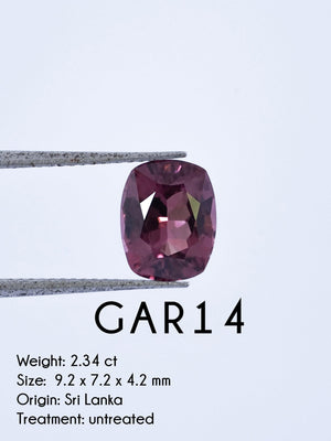 Custom Garnet Ring in Gold - Gardens of the Sun | Ethical Jewelry