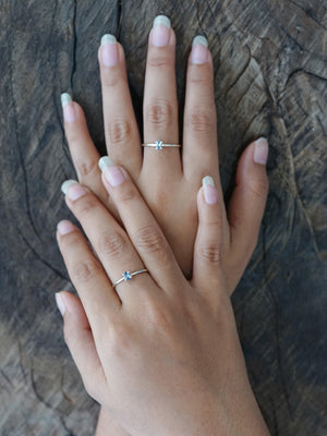 Bicolor Sapphire Ring - Gardens of the Sun | Ethical Jewelry