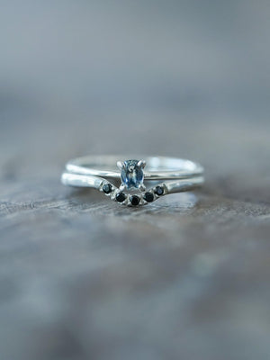 Bicolor Sapphire Ring - Gardens of the Sun | Ethical Jewelry