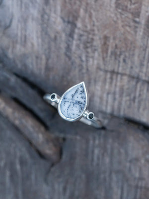 Dendritic Agate Ring - Gardens of the Sun | Ethical Jewelry