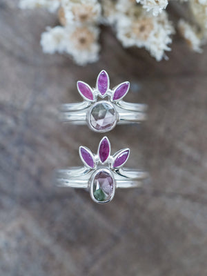 Watermelon Tourmaline Ring - Gardens of the Sun | Ethical Jewelry