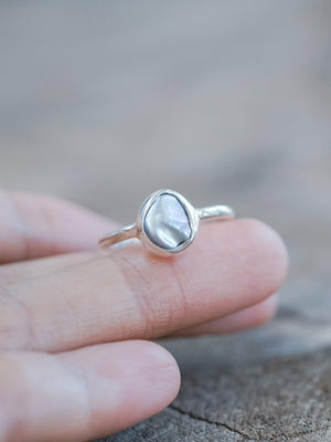 Quirky Pearl Ring - Gardens of the Sun | Ethical Jewelry