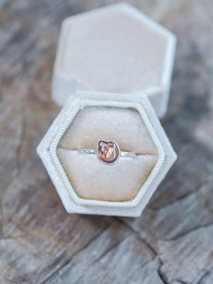 Quirky Pearl Ring - Gardens of the Sun | Ethical Jewelry