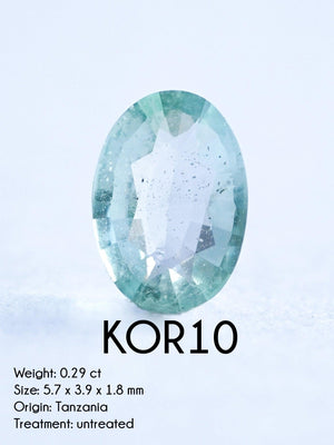 Custom Mermaid Kornerupine Ring in Gold - Gardens of the Sun | Ethical Jewelry