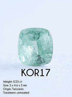 Custom Mermaid Kornerupine Ring in Gold - Gardens of the Sun | Ethical Jewelry