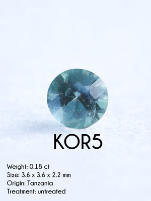 Custom Mermaid Kornerupine Ring in Gold - Gardens of the Sun | Ethical Jewelry