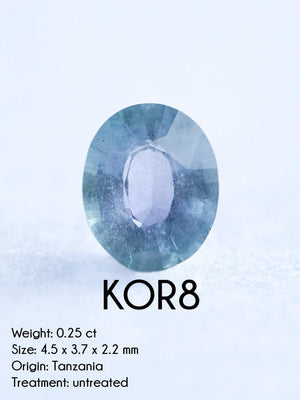 Custom Mermaid Kornerupine Ring in Gold - Gardens of the Sun | Ethical Jewelry