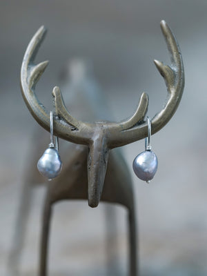 Keshi Pearl Earrings - Gardens of the Sun | Ethical Jewelry