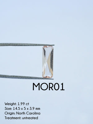 Custom Morganite Ring in Gold - Gardens of the Sun | Ethical Jewelry