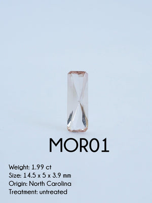 Custom Morganite Ring in Gold - Gardens of the Sun | Ethical Jewelry