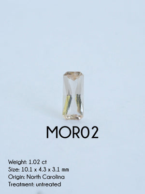 Custom Morganite Ring in Gold - Gardens of the Sun | Ethical Jewelry