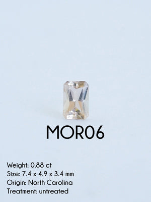 Custom Morganite Ring in Gold - Gardens of the Sun | Ethical Jewelry