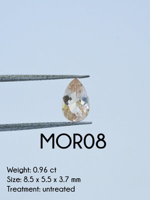 Custom Morganite Ring in Gold - Gardens of the Sun | Ethical Jewelry