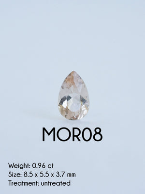 Custom Morganite Ring in Gold - Gardens of the Sun | Ethical Jewelry