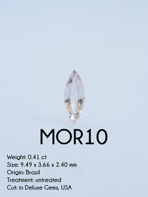 Custom Morganite Ring in Gold - Gardens of the Sun | Ethical Jewelry