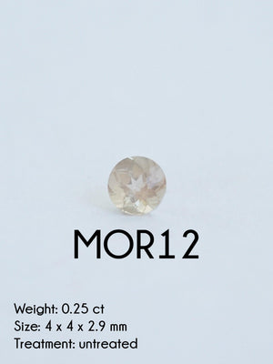 Custom Morganite Ring in Gold - Gardens of the Sun | Ethical Jewelry