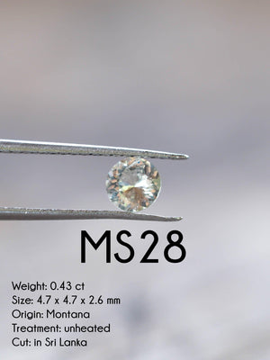 Custom Montana Sapphire Ring in Gold - Gardens of the Sun | Ethical Jewelry