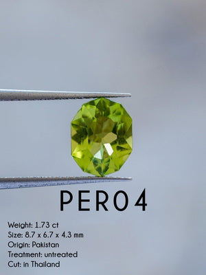 Custom Peridot Ring in Gold - Gardens of the Sun | Ethical Jewelry