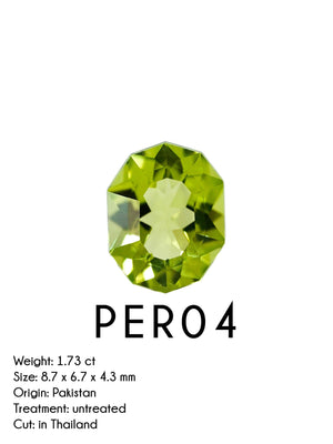 Custom Peridot Ring in Gold - Gardens of the Sun | Ethical Jewelry