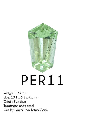 Custom Peridot Ring in Gold - Gardens of the Sun | Ethical Jewelry