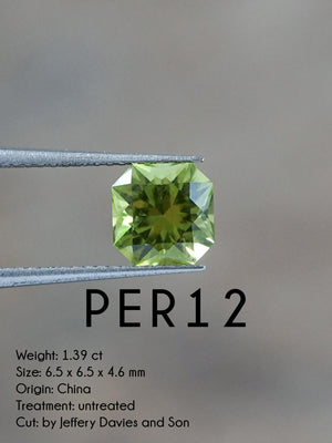 Custom Peridot Ring in Gold - Gardens of the Sun | Ethical Jewelry