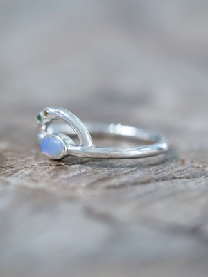 Pride Rainbow Ring in sterling silver - Pride jewelry collection