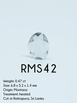 Custom Rose Cut Montana Sapphire Ring in Gold - Gardens of the Sun | Ethical Jewelry