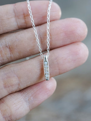 Rough Opal Necklace with Hidden Gems - Gardens of the Sun | Ethical Jewelry