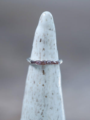 Rough Spinel Ring with Hidden Gems