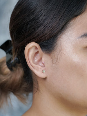 Ruby Tragus Stud Earring - Gardens of the Sun | Ethical Jewelry