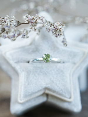 Sapphire Flower Ring - Gardens of the Sun | Ethical Jewelry