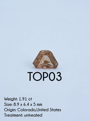 Custom Topaz Ring in Gold - Gardens of the Sun | Ethical Jewelry