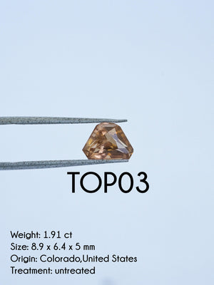 Custom Topaz Ring in Gold - Gardens of the Sun | Ethical Jewelry