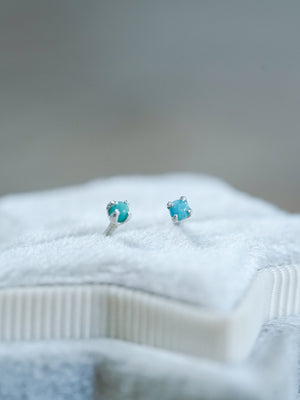 Turquoise Tragus Stud Earring - Gardens of the Sun | Ethical Jewelry