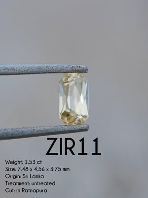 Custom Zircon Ring in Gold - Gardens of the Sun | Ethical Jewelry